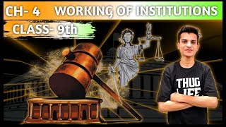 Working Of Institution class 9  class 9 politics ch 4  cbse  by sumit sir [upl. by Eemak]