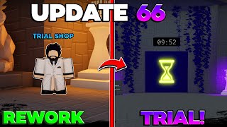 NOVO UPDATE 66  REWORK NA TIME TRIAL  ANIME FIGHTERS [upl. by Ahslek231]