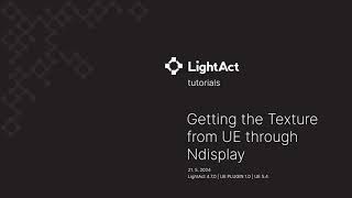 Getting the Texture from Unreal Engine through Ndisplay [upl. by Lal]