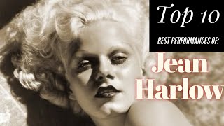 Jean Harlow  Top 10 Best Performances [upl. by Denna]