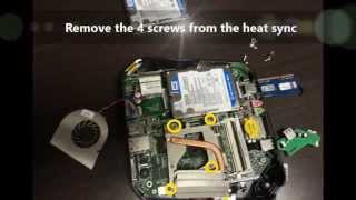 How to Disassemble an Acer Veriton and Change the Hard Drive [upl. by Mandell]