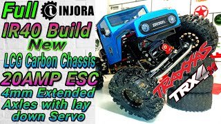 Traxxas Trx4m IR40 Injora Build  Full Build and Testing InjoraIR40 traxxastrx4mIR40 [upl. by Merrie658]