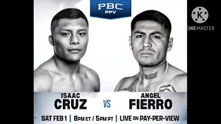 BREAKING ISAAC CRUZ VS KO ARTIST ANGEL FERIO IS CONFIRMED FOR FEBRUARY 25TH [upl. by Anairt159]