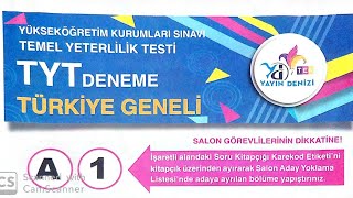 YAYIN DENÄ°ZÄ° TÃœRKÄ°YE GENELÄ° TYT DENEME SINAVI 1 MATEMATÄ°K SORULARININ Ã‡Ã–ZÃœMLERÄ° [upl. by Lecrad740]