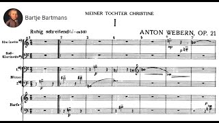 Anton Webern  Symphony Op 21 192728 [upl. by Ennayt251]