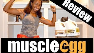 Muscle Egg Review and Recipe Liquid Flavored Eggs [upl. by Luoar]