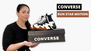 Converse Run Star Motion  Unboxing amp On Foot [upl. by Eked]