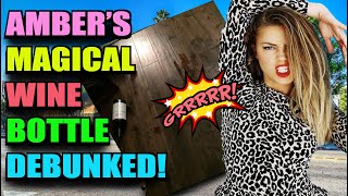 Amber Heards Magical Wine Bottle DEBUNKED [upl. by Eelame]