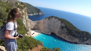 THE WORLDS BEST BEACH  Zakynthos Greece [upl. by Muirhead]