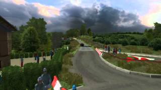 RFactor Rallyworld 4 0 Rallysprint HondarribiaampReverse [upl. by Adim]