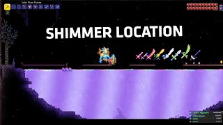 Terraria 144  Cách Tìm Hồ Shimmer  Biome Aether [upl. by Danas328]