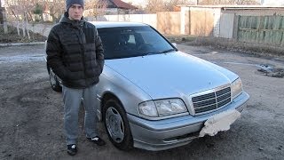 Обзор Тестдрайв Mersedes Benz C 180 W202 18i 120лс 1999г С класс [upl. by Harli]