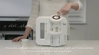 Tommee Tippee  How to use  Perfect Prep Machine [upl. by Esined]