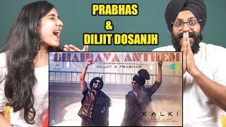 Bhairava Anthem Reaction Kalki 2898 AD  Diljit Dosanjh  Prabhas  Santhosh Narayanan  Kumaar [upl. by Tsan]