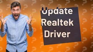 How to update Realtek audio driver Windows 11 [upl. by Soren468]