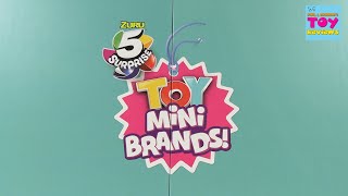 5 Surprise Toy Mini Brands Blind Box Miniature Figure Collector Unboxing  PSToyReviews [upl. by Richardson]