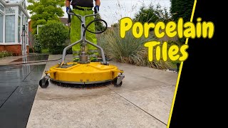 Porcelain Patio Pressure Wash [upl. by Anne]