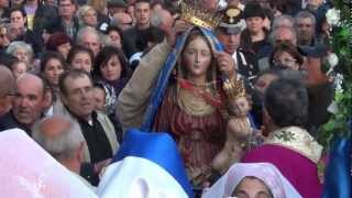 Madonna Tratalias caduta al termine della processione  Lunedì 21052012 [upl. by Baudoin453]