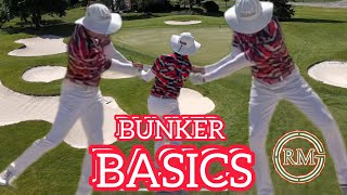 Sand SHOTS golf TECHNIQUE Bunker SHOTS made easy GOLF bunker shot LESSON TOP golf tips [upl. by Nivlam43]