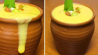 Mango Lassi Recipe  Mango Lassi With Mango Pulp  How to make Mango Lassi  Kanaks Kitchen [upl. by Yatnuahc]