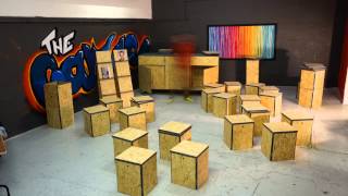 All in a Box  Foldable furniture system [upl. by Fairfield503]