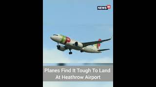 Storm Eunice At Londons Heathrow Airport  Storm Eunice Video  Shorts  Trending  CNN News18 [upl. by Darill]