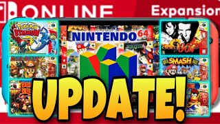 The Nintendo Switch Online N64 Games Roadmap UPDATE [upl. by Retsae761]