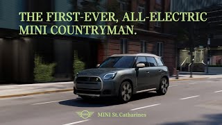 The FirstEver AllElectric MINI Countryman  MINI St Catharines [upl. by Arita]