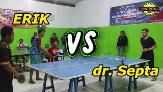 dr SEPTA VS ERIK  TURNAMEN DIV 11 POOL A  AREGA CUP 1 JEMBER 2023 [upl. by Anaibib]