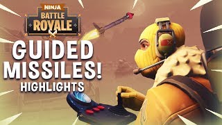 Guided Missiles  Fortnite Battle Royale Highlights  Ninja [upl. by Adnuhsar]