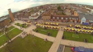 Stratford upon Avon Aerial Video [upl. by Einaej]