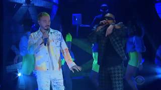 J Balvin y Sean Paul  Contra La Pared THE LATE LATE SHOW [upl. by Janene93]