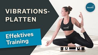 Wie wirken Vibrationsplatten  Welche Trainingsziele kann ich erreichen  Skandika Vibration Plate [upl. by Areema]