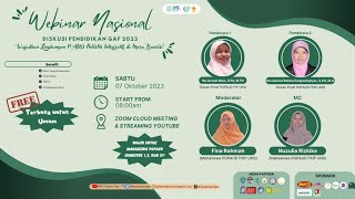 Webinar Nasional Diskusi Pendidikan quotGrand Closing Golden Age Festival 2023quot [upl. by Ardnaxila]