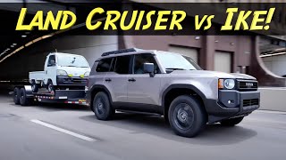 Ike Gauntlet  Can The New Toyota Land Cruiser’s Tiny Turbo Tow [upl. by Beaston102]