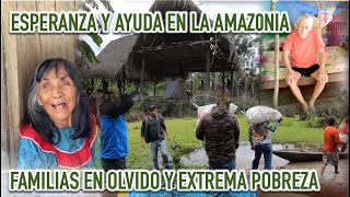 Se alimentan una vez al día  indigencia pobreza extrema de enfermos discapacitados y en abandono [upl. by Serrell651]