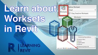 LEARN ABOUT WORKSETS  REVIT TUTORIAL FOR BEGINNERS [upl. by Latterll447]