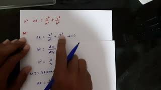 Partial Differential Equations Formation of PDE by Elimination of Arbitrary Constants Part 1 of 2 [upl. by Aikemet]