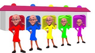 Learn Colors with Patlu for Children  Learn Numbers  Finger Family song For Kids Video [upl. by Asirap]