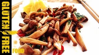 How To Make perfect shimeji mushrooms  gluten free recipe [upl. by Noseimaj]