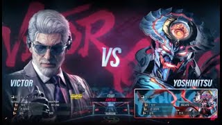 Victor VS eyemusician yoshimitsu  Tekken 8 Rank Match [upl. by Wallace]