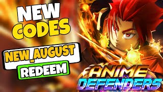 All Secret Anime Defenders Codes  Codes for Anime Defenders Roblox 2024 [upl. by Anelle539]