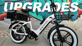 Creating the Ultimate Utility Bike Mokwheel Scoria Upgrades [upl. by Aihselat]