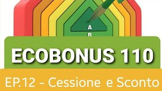 CESSIONE DEL CREDITO vs SCONTO IN FATTURA Cosa scegliere con LECOBONUS 110 [upl. by Hassett]