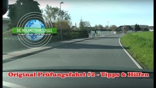 Original Prüfungsfahrt 2  Tipps amp Hilfen  Fahrstunde  Führerscheinprüfung [upl. by Nomad548]