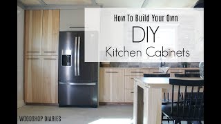 How to Build Your Own DIY Kitchen CabinetsUsing Only Plywood [upl. by Henryk411]