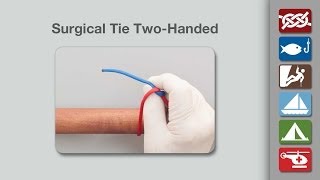 Surgical Tie TwoHanded  Tie TwoHanded Surgical Tie [upl. by Hana456]