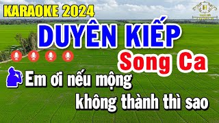 Duyên Kiếp Karaoke Song Ca Nhạc Sống Chất Lượng Cao  Trọng Hiếu [upl. by Spada]