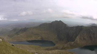 Snowdonia  Drone  Crib Goch  Wales [upl. by Jariah]