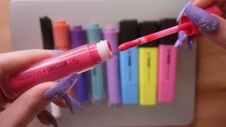 ASMR Moschino Makeup that looks like Office supplies [upl. by Letnahc]